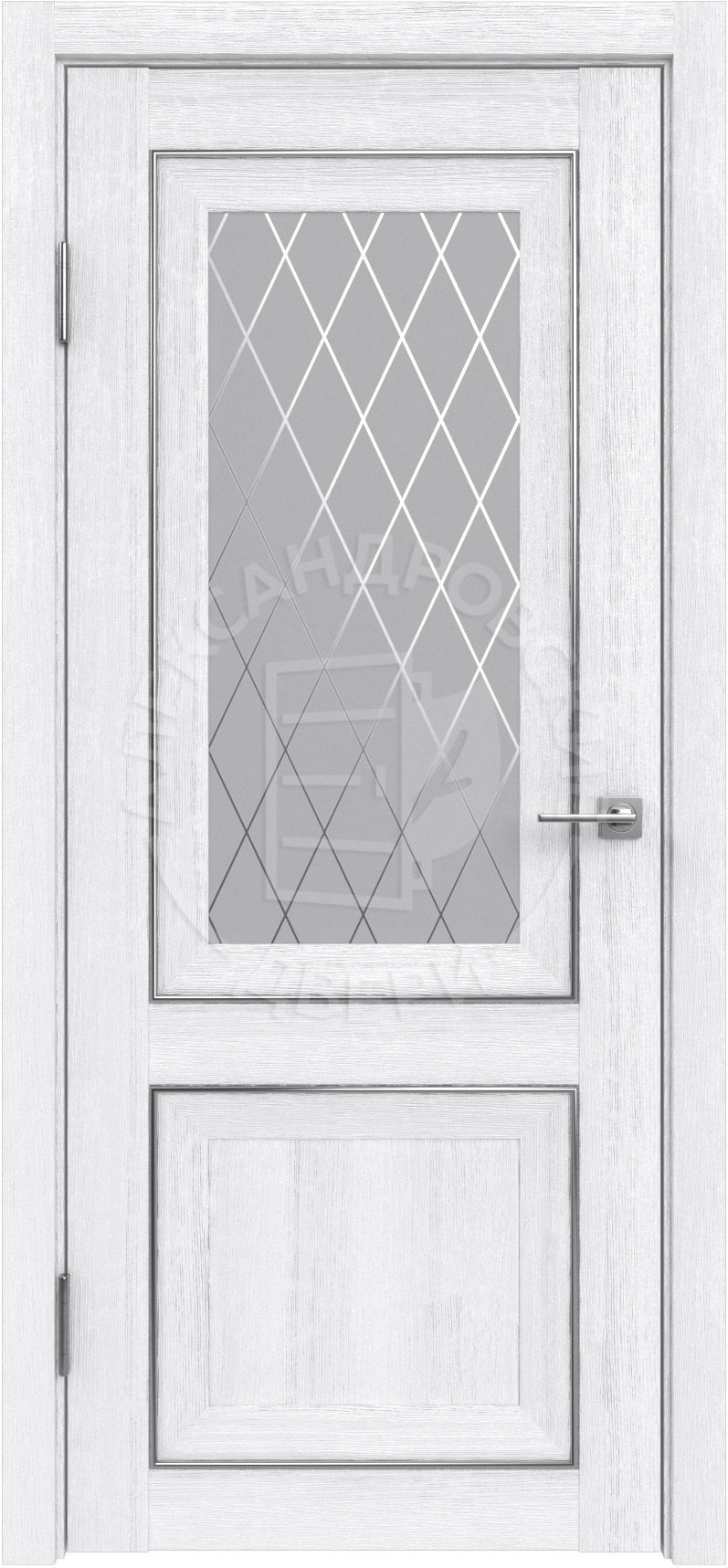 Александровские двери Межкомнатная дверь Ясмина 2 ПО, арт. 12411 - фото №3