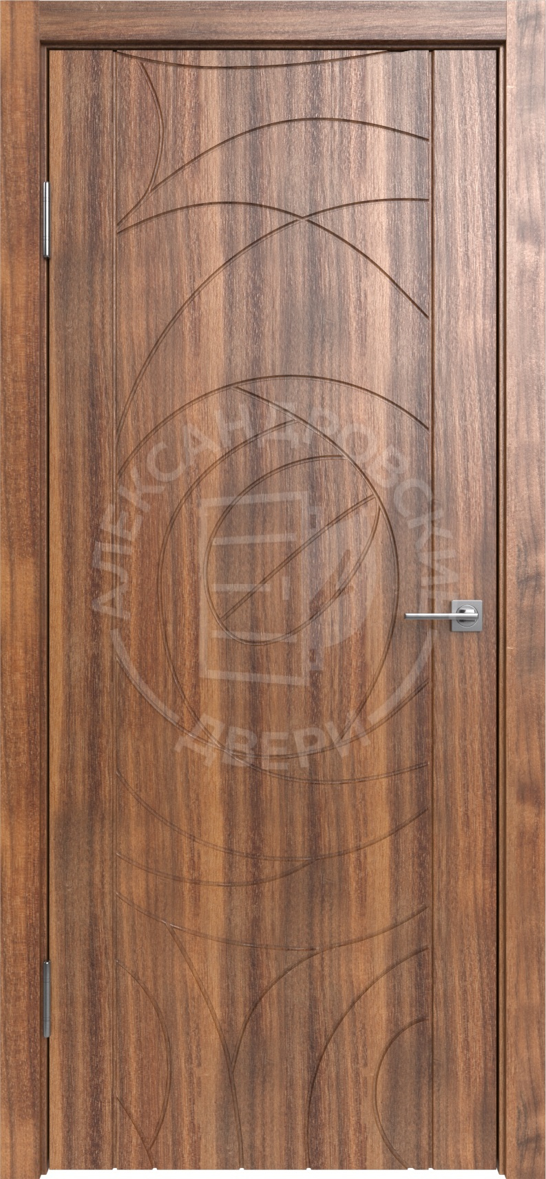 Александровские двери Межкомнатная дверь Геометрия ПГ Роза, арт. 12434 - фото №4