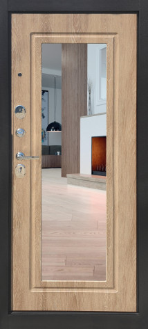 Дверной стандарт Входная дверь Оптима 3К Зеркало 7573, арт. 0003711